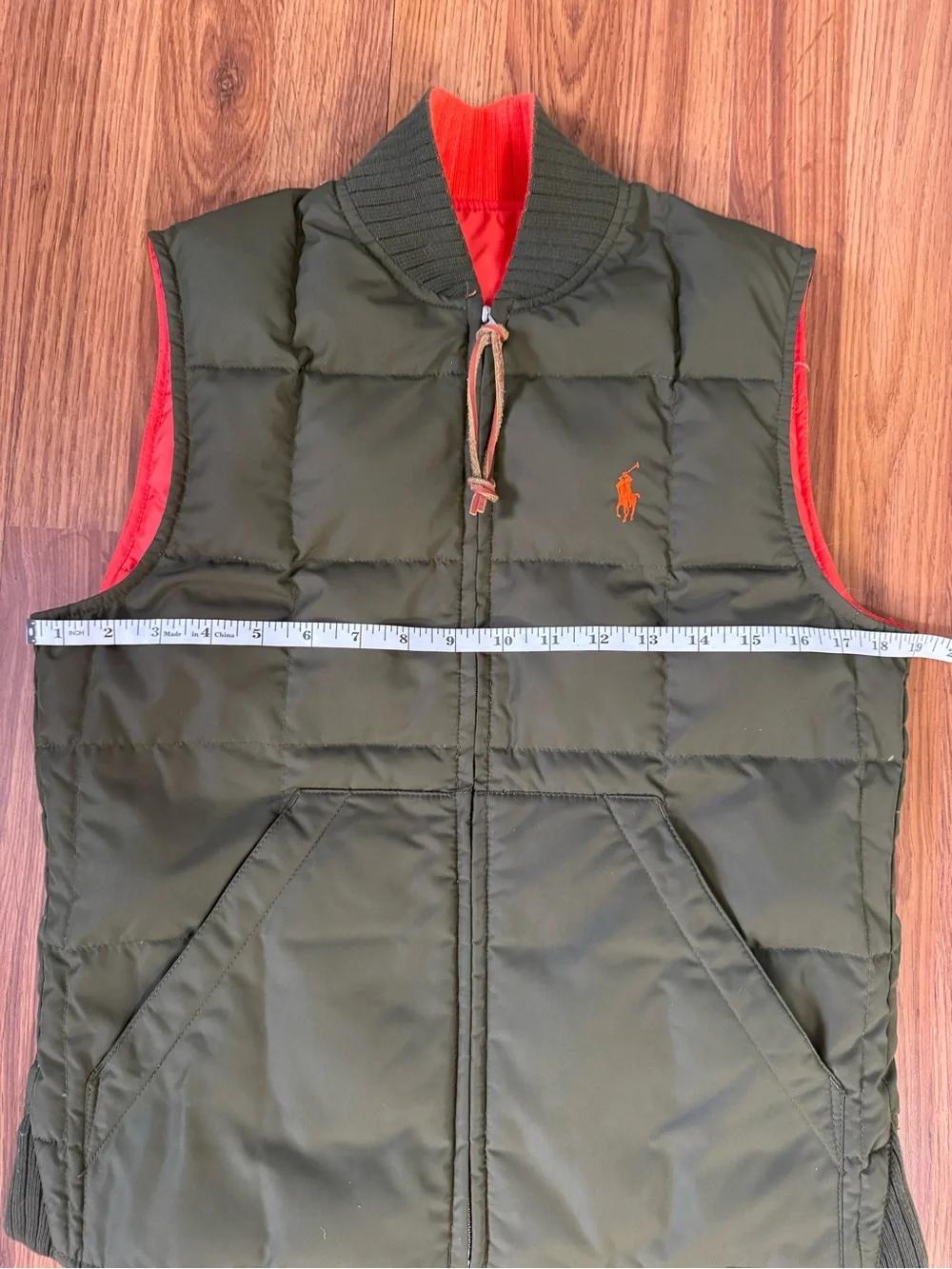 Polo Ralph Lauren Reversible Real Feather Puffer/Vest. Size -Small